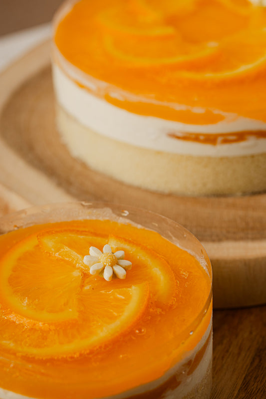 Orange Blossoms Cake