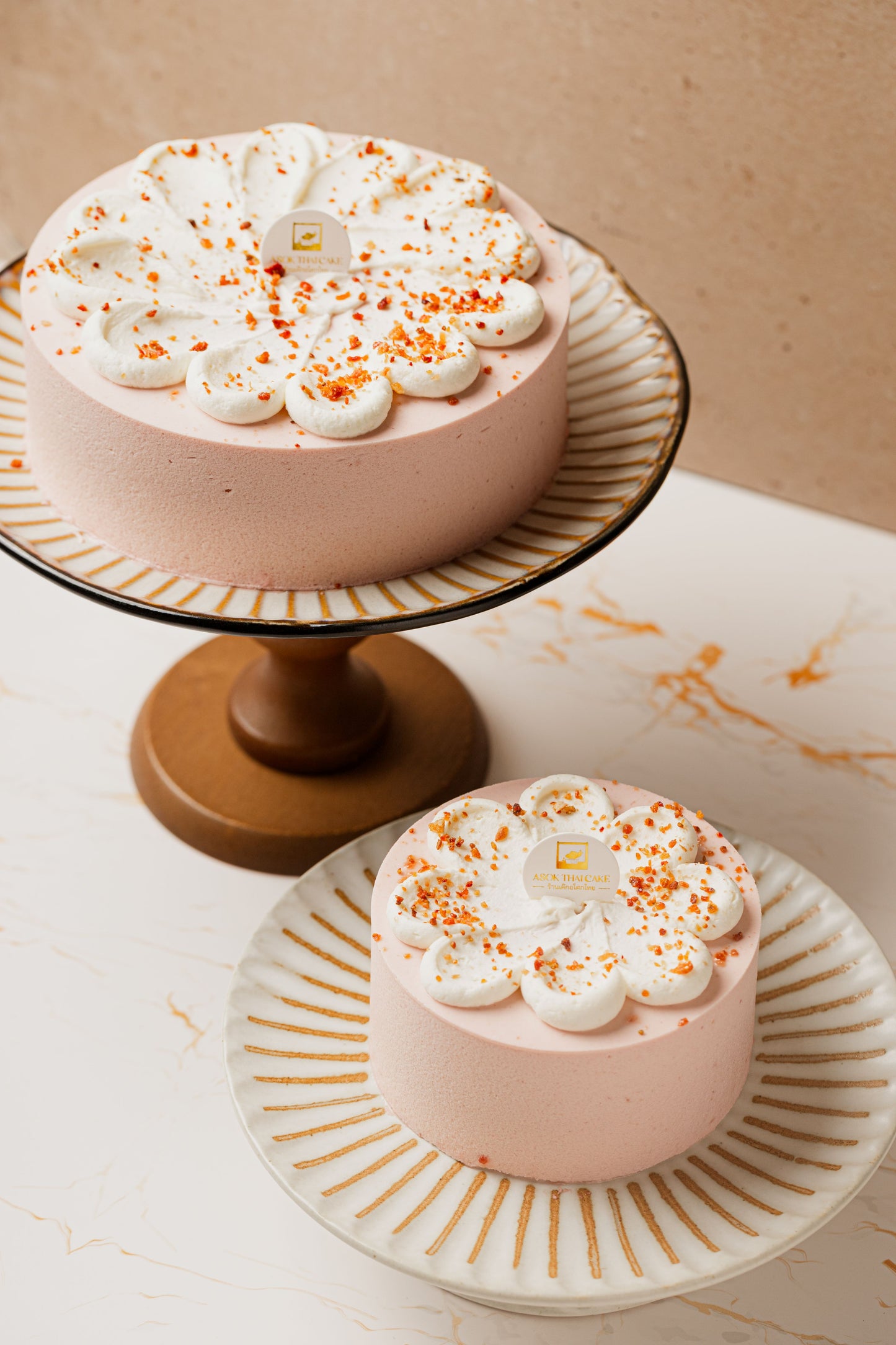 Strawberry Mousse Cake