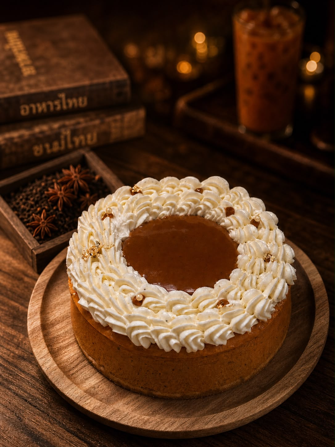 Thai Tea New York Cheese Cake