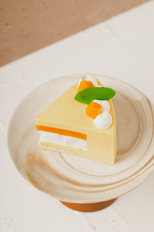 Mango Coconut Mochi Cake