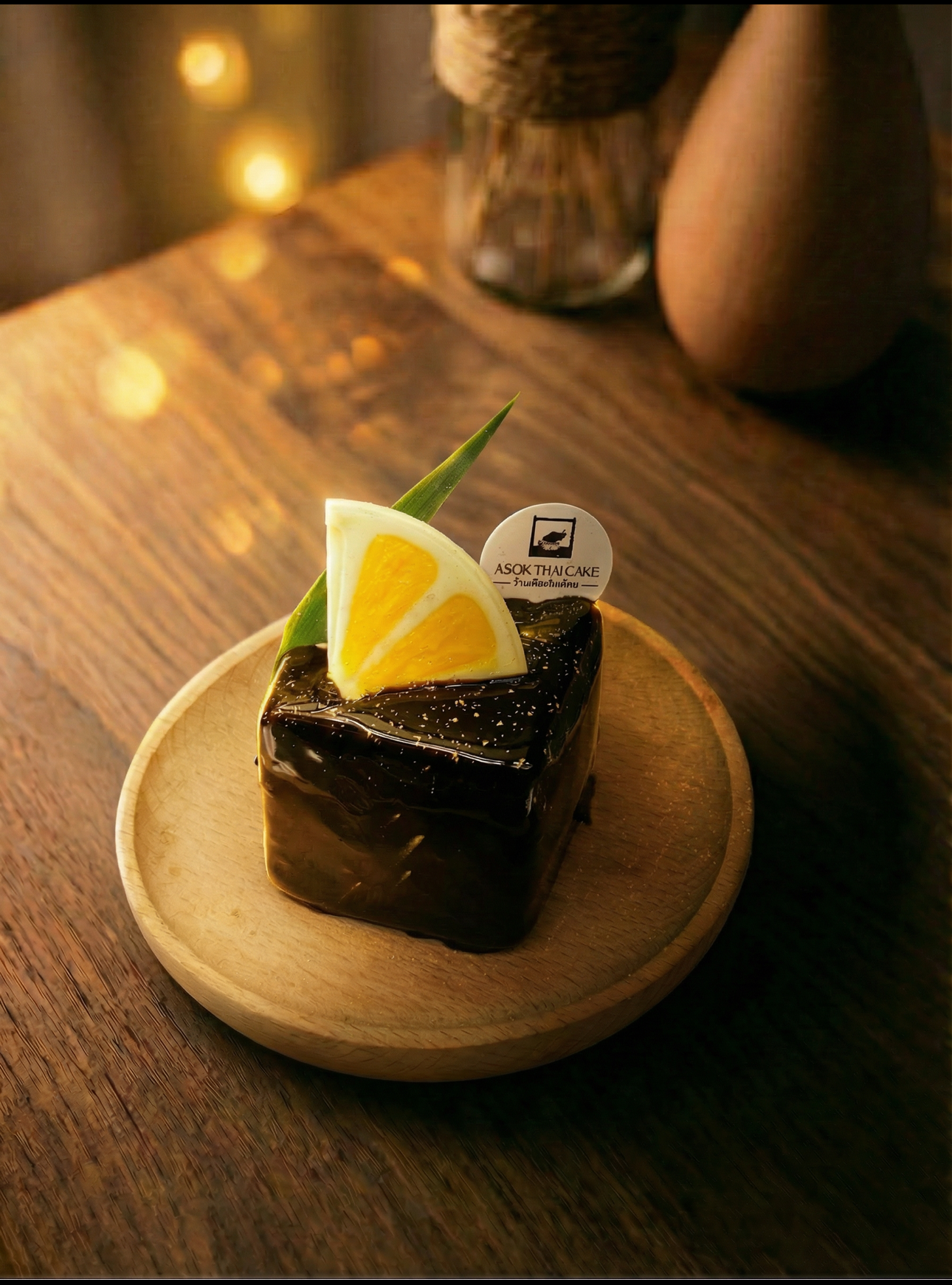 Cymbopogon Dark Chocolate Calamansi Mousse Cake