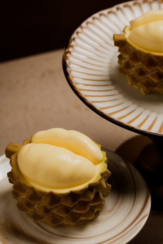 Durian Mochi Cake